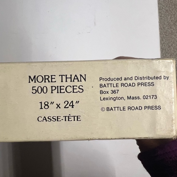 Rare puzzle. CLAUDE MONET 500 pieces - Picture 4 of 5